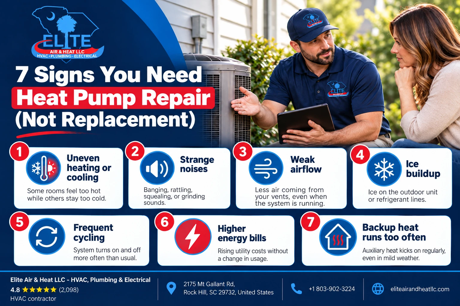 7 Signs You Need Heat Pump Repair (Not Replacement)