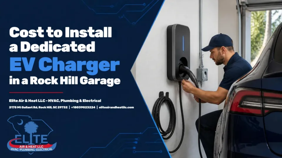 Cost to Install a Dedicated EV Charger in a Rock Hill Garage