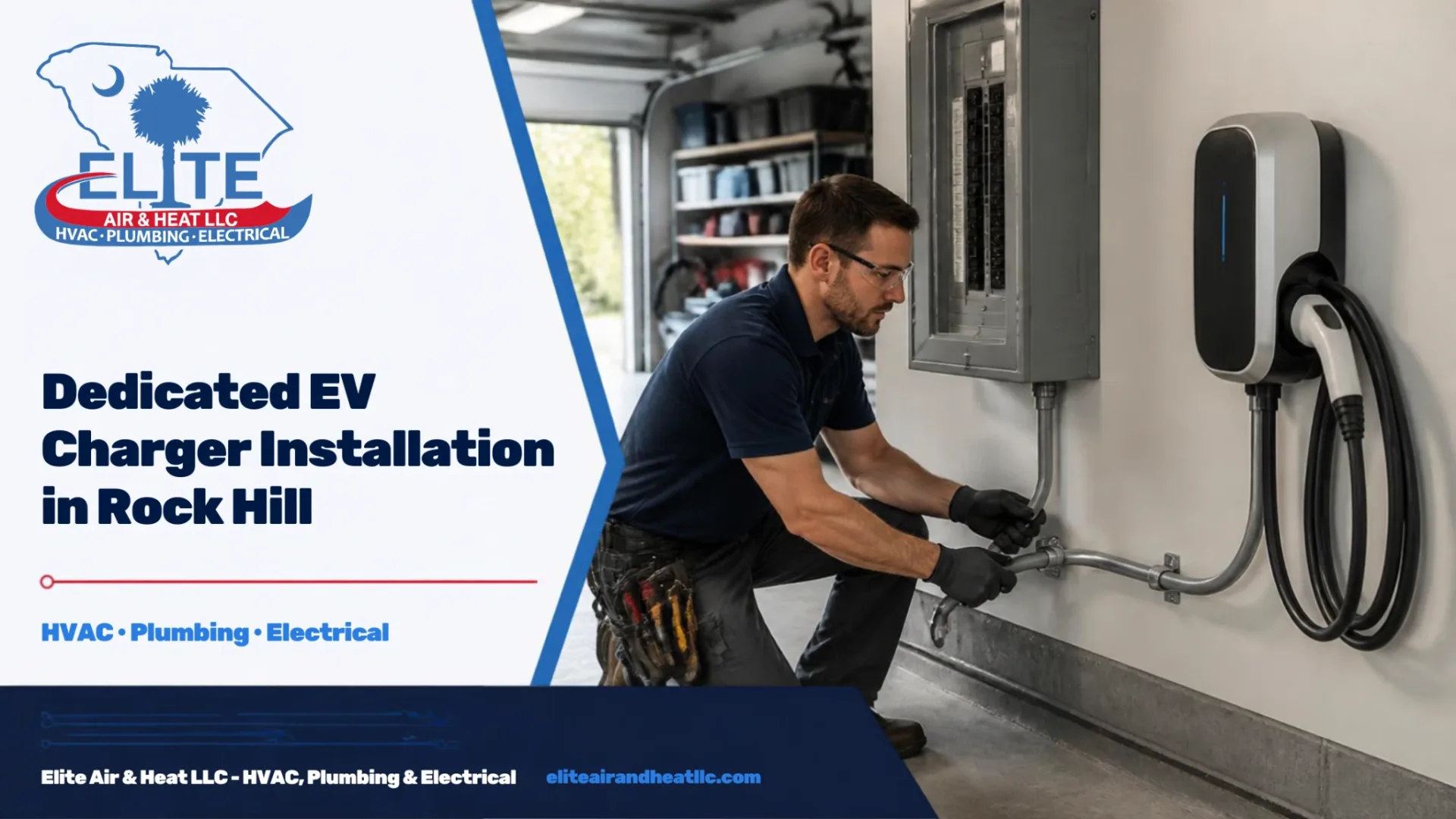 Cost to Install a Dedicated EV Charger in a Rock Hill Garage