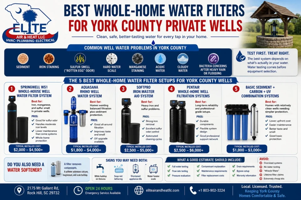 Best whole-home water filters