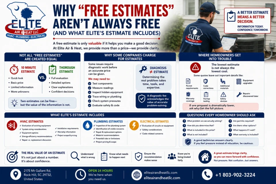 Why “Free Estimates” Aren’t Always Free (And What Elite’s Estimate Includes)