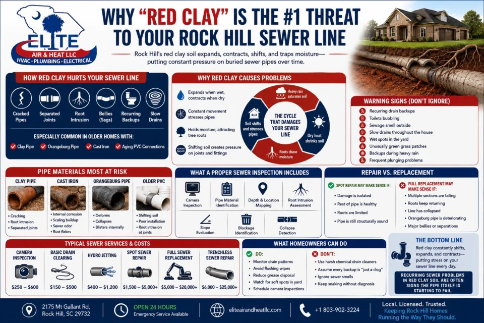 why red clay is #1 threat