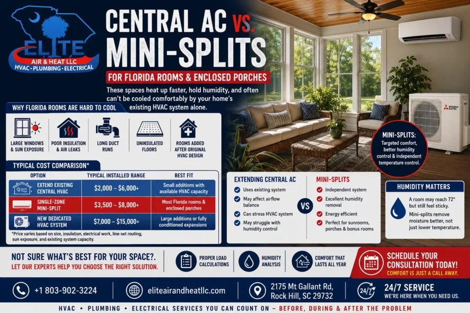 Central Ac vs. Mini-Splits