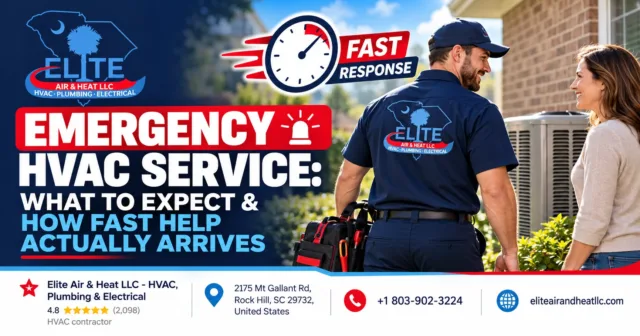 Emergency HVAC Service: What to Expect & How Fast Help Actually Arrives