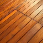 Dry air can cause wooden floors to crack.