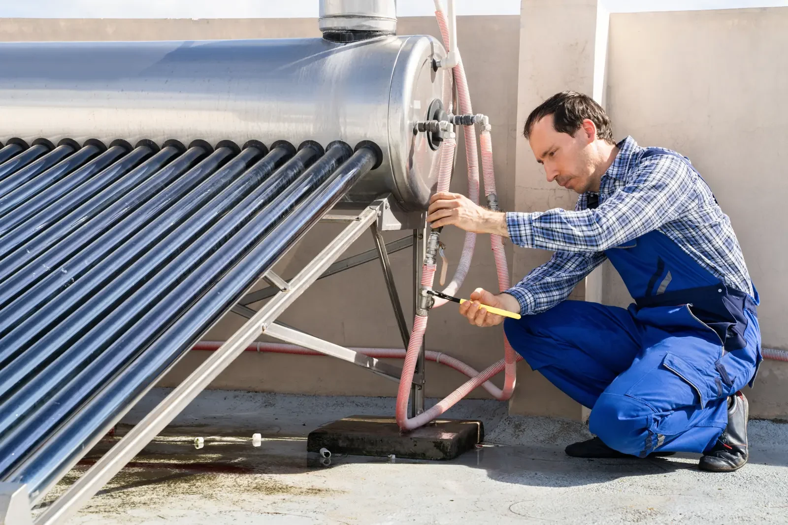 Solar Water Heater Plumbing Service Elite Air & Heat LLC Rock Hill SC