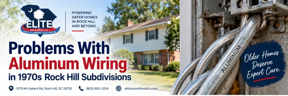 Problems With Aluminum Wiring in 1970s Rock Hill Subdivisions
