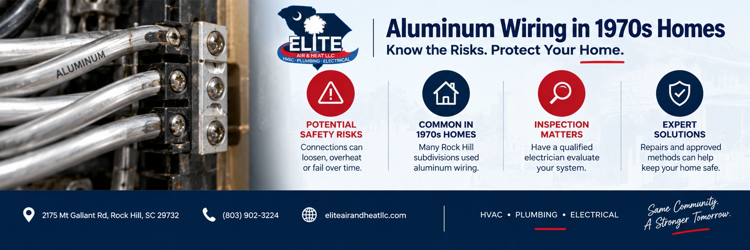 Problems With Aluminum Wiring in 1970s Rock Hill Subdivisions