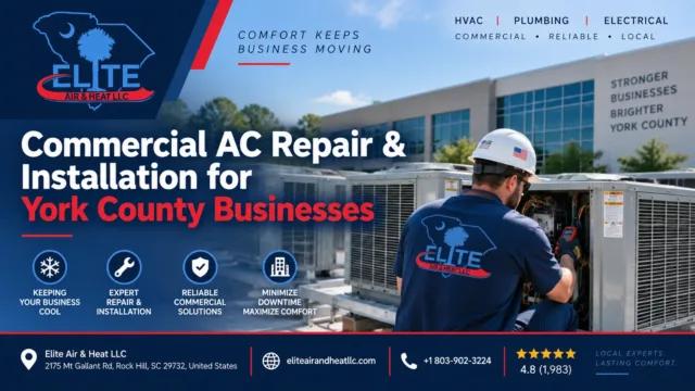 Commercial AC Repair & Installation for York County Businesses