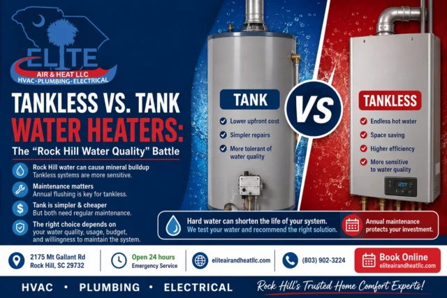Tankless Vs. Tankless Water Heater