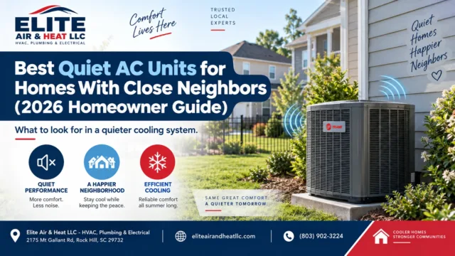 Best Quiet AC Units for Homes With Close Neighbors (2026 Homeowner Guide)