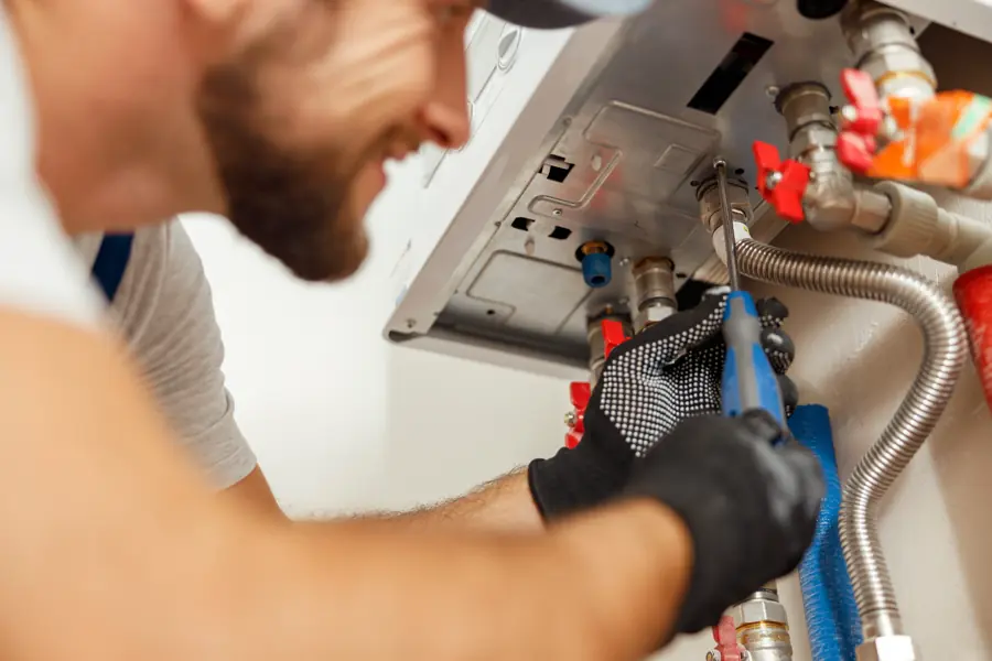 Water heater connection and tightening supply lines in Rock Hill SC